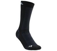 Chaussettes de vélo hiver Warm Mid lot de 2 blanc