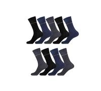 Chaussettes de ville Pierre Cardin : Lot de 6 paires / Noir / Taille 39-42