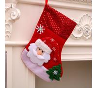 Chaussettes Décoratives De Noël, Pendentif D'Ornement, Petites Bottes Pour Enfants, Sac De Bonbons, Nouvel An, Cadeau, Cheminée, Arbre, Bijoux