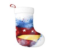 Chaussettes décoratives de Noël WHJSHOP The Star-Spangled Banner Imprimées légères pour Halloween, cérémonies annuelles, réunions de vacances