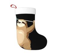 Chaussettes décoratives de Noël YYHHAOFA Fitness Paresseux d'eau Image légère pour Halloween, cérémonies annuelles, réunions de vacances