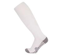Chaussettes D'escrime for Épée, Sabre Et Fleuret, Équipement De Protection Unisexe for Enfants Et Adultes, Chaussettes Respirantes Et Confortables Montant Jusqu'aux Genoux(White,L)