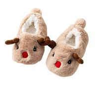Chaussettes d'éveil pour bébé - Enfant - Chaussures de princesse - Chaussures de baptême - Bowknot - Chaussures d'apprentissage - Antidérapantes, a, 18 EU