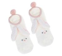 Chaussettes d'hiver antidérapantes en silicone pour confortables, en molleton de corail épais, vêtements thermiques pour la maison, tissu en mélange de coton, chaussettes de sommeil thermiques