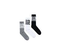 Diesel Ray Socks 3 Pairs Noir,Gris EU 35-38 Homme