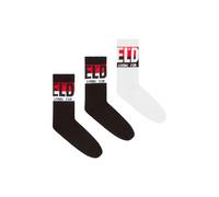 Diesel 00sayj-0iqar Ray Socks 3 Pairs Blanc,Noir EU 39-42 Homme