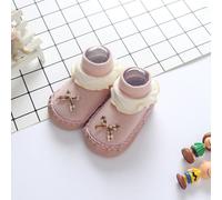 Chaussettes D'Intérieur Antidérapantes Pour Bébés Filles Et Garçons, Avec Semelles En Caoutchouc, Dessin Animé, Chaussures Antidérapantes En Coton Pour Tout-Petits, Enfants, Nouveau-Nés