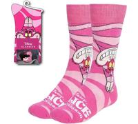 Chaussettes Disney Alice au pays des merveilles Grinsec chat Upside Down 36-43