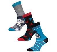 Chaussettes Disney Mickey Mouse pour enfants - pack de 3 chaussettes & bas 27/30 couleur 2