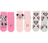 Chaussettes Disney Minnie Mouse - pack de 3 chaussettes et bas colorés 27/30