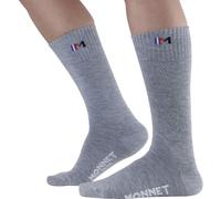 Monnet Twin Trek Homme Gris - Chaussettes et guêtres outdoor hommes 37/38