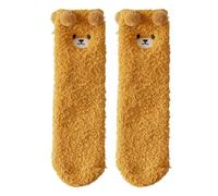 Chaussettes Douces à l'Effigie d'Ours Chaussettes Ours Dessin Polaire