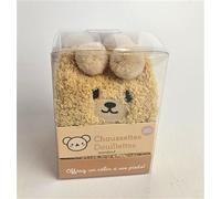 Chaussettes douillettes - Ours miel Offrez un câlin à vos pieds ! - Collectif - Marabout - Coffret - Jeux livres objets