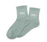 Chaussettes Drôle Grises Pailletées