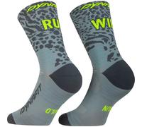 Dynafit Chaussettes de running Run Wild Crew Unisexe Bleu fumée EU 35-38