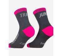 Chaussettes Dynafit Trail Mid gris foncé fuchsia - 43-46