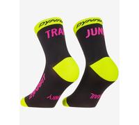 Chaussettes Dynafit Trail Mid noir jaune ultra - 43-46