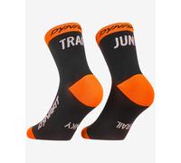 Chaussettes Dynafit Trail Mid noir orange ultra - 43-46