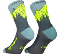 Dynafit - Traverse Crew - Chaussettes de running - EU 35-38 - cinder / ultra yellow