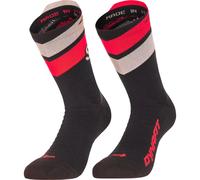 Dynafit - Ultra Crew - Chaussettes de running - EU 39-42 - black out / ultra coral