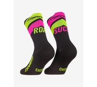 Dynafit - Ultra Crew - Chaussettes de running - EU 39-42 - black out / ultra yellow