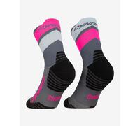 Chaussettes Dynafit Ultra Mid gris foncé fuchsia - 39-42