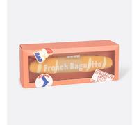 EAT MY SOCKS - Chaussettes originales et amusantes - Design de la baguette française - Chaussettes de longueur moyenne - Confort et durabilité - Pour hommes et femmes - Tailles 36 à 45-1 paire