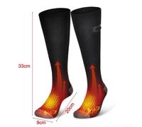Chaussettes Électriques 3 Niveaux Température Ajustable(L) | 5000mAh, autonomie prolongÃ©e, pour idÃ©al sports hiver, recharge frÃ©quente, chaleur durable