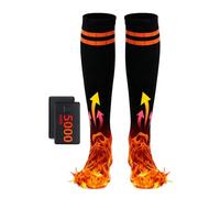 Chaussettes Électriques | avec Contrôle par Application - Chaussettes Électriques Rechargeables - pour l'hiver Course Randonnée Camping Temps Froid Ski