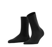 FALKE Chaussettes Cotton Touch Femme fines unies Noir Taille 35-38
