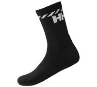 Helly Hansen Chaussettes Cotton Sport noir et blanc 3 paires 39-41