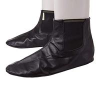 Chaussettes en cuir véritable - Fines, légères, de haute qualité et imperméables - Faciles à enfiler comme une chaussette - Masd Mesd Mest Mast Khuff Khuffain Chaussettes de prière Whudu Wudu Corap