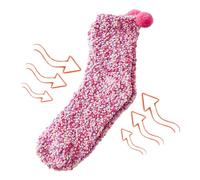 Chaussettes en Fourrure, Chaussettes Cupcake | Chaussettes Douces Cupcake pour Femmes - Chaussettes drôles de sœur de Fille, Chaussettes Chaudes et Confortables en Peluche pour la