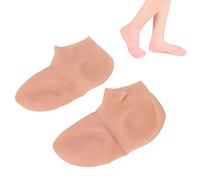 Chaussettes en Gel de Silicone, Chaussettes en Gel Hydratantes pour Femme Homme Nourrissantes Chaussettes de Soin des Pieds Anti-rides, Outil de Soin des Pieds Chaussettes de Prévention(M)