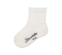 Chaussettes en laine avec bords-cÃŽtes Ã©lastiquÃ©s enfant Sterntaler Blanc 27/30