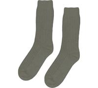 Chaussettes en laine Colorful Standard Merino Blend dusty olive Vert 41/46