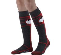Monnet Chaussettes en laine enfant Wooly Rouge 31/32