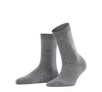 Falke Chaussettes Femme Cosy Wool Laine Cachemire Unies Gris Clair Mélange 35-38