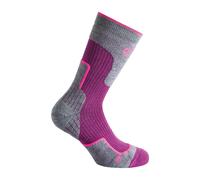 CMP - Chaussettes de randonnée en laine moyenne pour enfant, Violet, 25/27