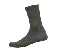 Shimano Performance Wool Long Socks Vert EU 36-40 Homme Dark Olive