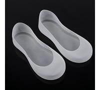 Chaussettes en silicone, chaussettes en gel hydratantes durables anti-friction réutilisables pour adoucir(L)