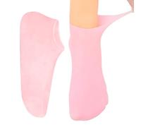 Chaussettes en silicone pour pieds craqués secs - couverture talon en U à la peau en U respirable avec une fonction hydratante, chaussettes de soins aux pieds doux pour les collègues d'amis de famille