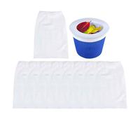 Chaussettes en skimmer de piscine-chaussettes élastiques élastiques, à mailles à mailles, chaussettes de filtre laisse des ruines de pollen, des résidus tels que la protection du filtre du réseau de b