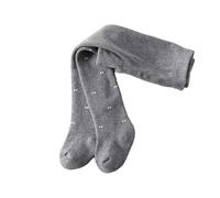 Chaussettes Enfant 27-30 Garcon - Collants d'hiver Doublés Polaire pour Bébés Filles Pantalons Thermiques en Maille Douce Et Chaude Semelles Antidérapantes Optimal Lors des Premiers (Grey 1-2 Years)