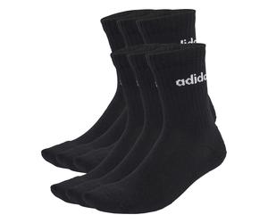 Chaussettes enfant adidas Linear (x6) Noir 34/36 Unisex