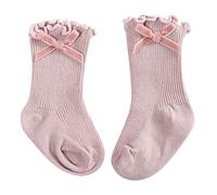 Chaussettes Enfant Antidérapantes - Bébé Tout-Petits Garçons Filles Fond Mou Chaussures Enfant en Bas Âge Princesse De Sol pour Enfants Enfants (Purple M Infant)