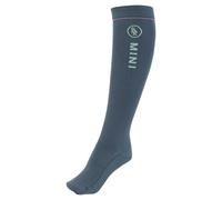 Chaussettes enfant BR Equitation Mini HorseUVC3 Bleu 35/38