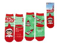 Chaussettes enfant Cerda The Elf On The Shelf (x2) Rouge TU