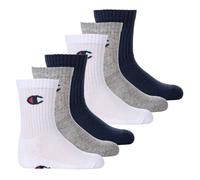 Chaussettes Enfant Champion, Paquet De 6 - Chaussettes Crew, Unicolore