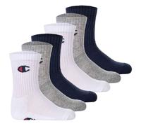Chaussettes Enfant Champion, Paquet De 6 - Chaussettes Crew, Unicolore